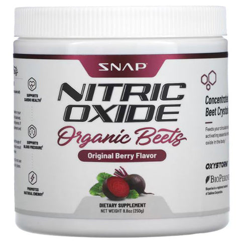 Snap Supplements, Nitric Oxide Mixed Berry, 8.8 Oz Snap Supplements