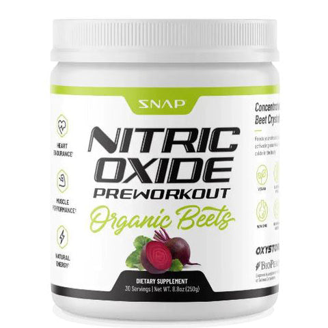 Snap Supplements, Preworkout Organic Beets Powder, 8.8 Oz Snap Supplements