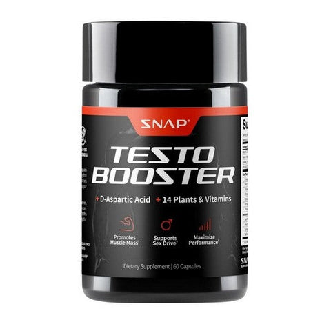Snap Supplements, Testo Booster, 60 Caps Snap Supplements