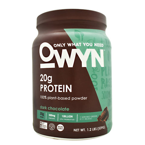 Dark Chocolate Plant Protein 1.2 Lbs by Only What You Need