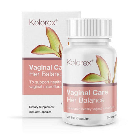 Kolorex, Vaginal Care Her Balance, 30 Softgels Kolorex