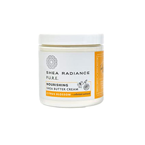 Shea Radiance, Nourishing Body Cream Citrus, 8 Oz Shea Radiance