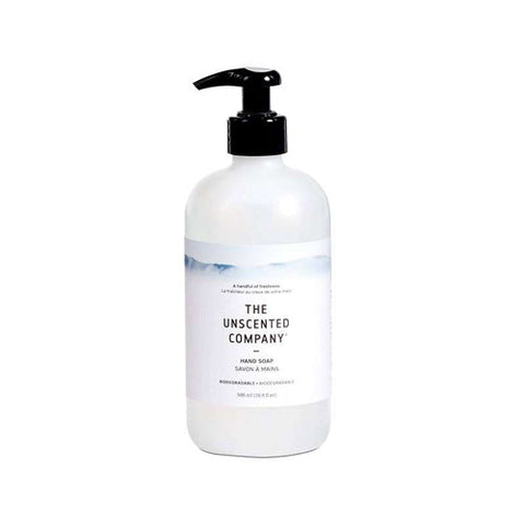 The Unscented Company, Liquid Hand Soap Plastic Bottle, 16.9 Oz The Unscented Company