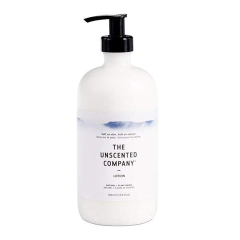 The Unscented Company, Hand and Body Lotion Plastic Bottle, 16.9 Oz The Unscented Company