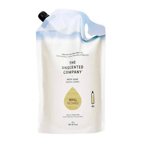 The Unscented Company, Liquid Body Wash Refill Pouch, 67.6 Oz The Unscented Company