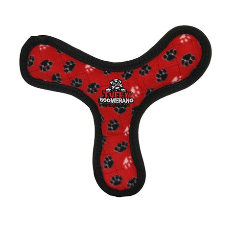 Tuffy Ultimate Boomerang Red Paw 1 Each by Tuffy