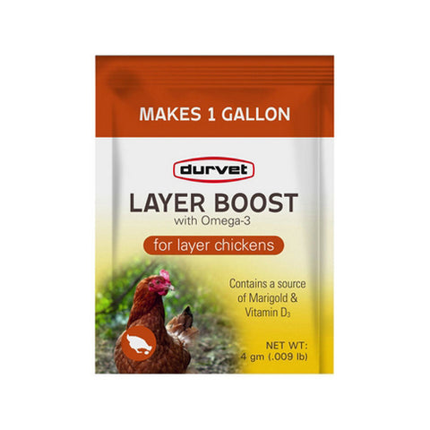 Layer Boost With Omega-3 Chicken Supplement 4 Grams by Durvet