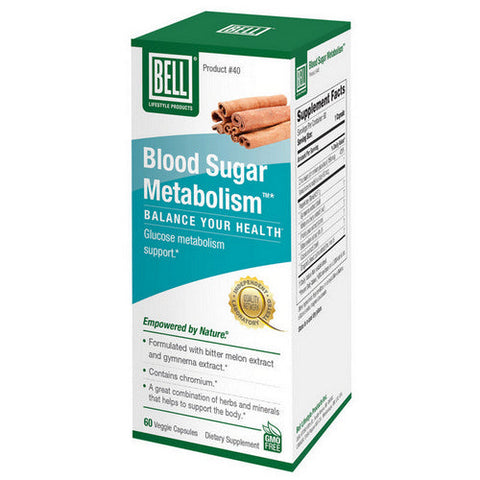 Bell Lifestyle, Blood Sugar Metabolism, 60 Caps Bell Lifestyle