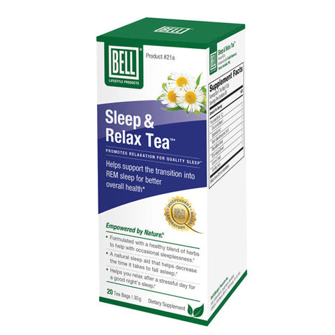 Bell Lifestyle, Sleep & Relax Tea, 20 Bags Bell Lifestyle