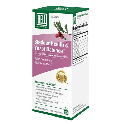 Bell Lifestyle, Bladder Health & Yeast Balance, 60 Caps Bell Lifestyle