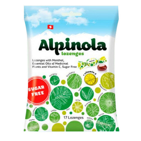 Alpinola, Alpinola Sugar Free Lozenges, 17 Count Alpinola