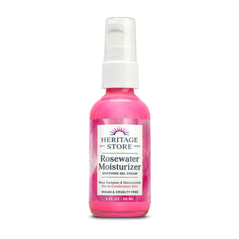 Heritage Store, Rosewater Moisturizer, 2 Oz Heritage Store