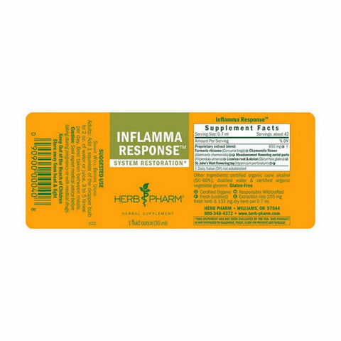 Herb Pharm, Inflamma Response, 1 oz Herb Pharm