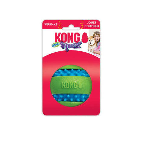 KONG Squeezz Goomz Ball Dog Toy 1 Each/Large by Kong