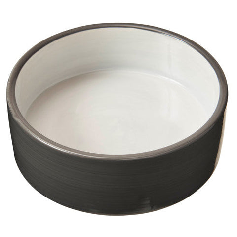Spot 2-Tone Dog Dish Grey, 1 Each/5 in by Spot
