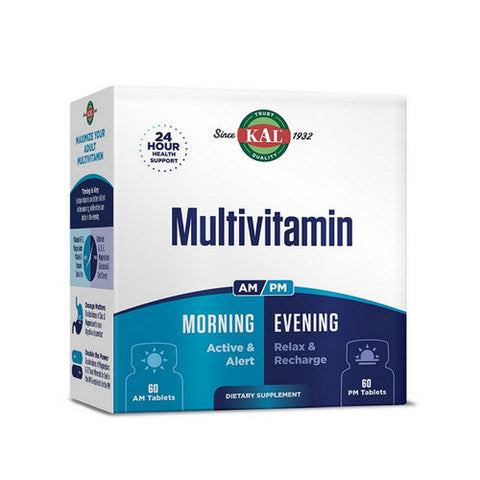 Kal, Multivitamin Am/Pm Universal, 2x60 Count Kal