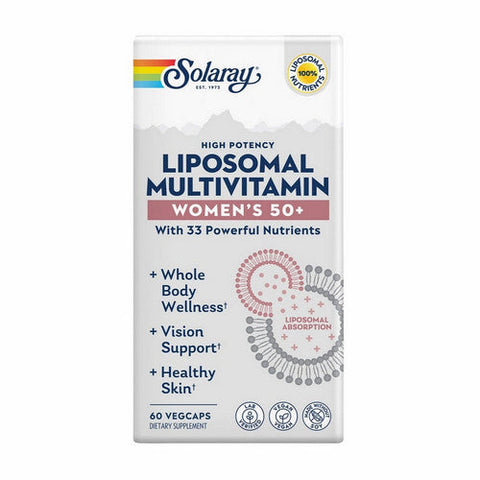 Solaray, Women's 50+ Liposomal Multivitamin, 60 Count Solaray