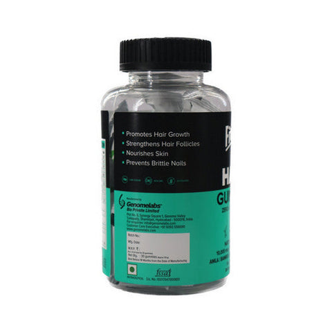 Fitday, Fitday Hair Gummies, Blueberry Flavour 30 Chewable Gummies Fitday