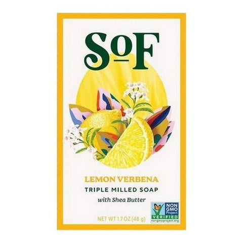 South Of France Soaps, Triple Milled Bar Soap Lemon Verbena, 1.7 Oz South Of France Soaps