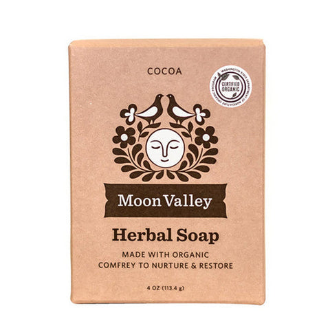 Moon Valley Organics, Herbal Soap Cocoa, 4 Oz Moon Valley Organics