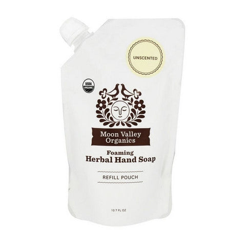 Moon Valley Organics, Organics Foaming Herbal Hand Soap Concentrate Unscented, 10.7 Oz Moon Valley Organics