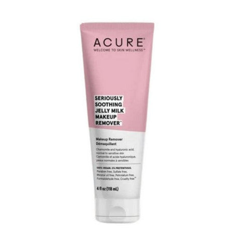 Acure, Seriously Soothing Jelly Milk Makeup Remover, 4 Oz Acure