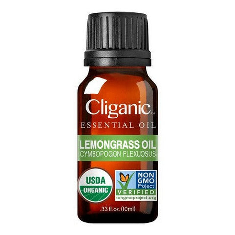 Cliganic, Lemongrass Oil, .33 Oz Cliganic