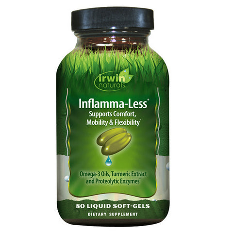 Irwin Naturals, Inflamma-Less, 80 Softgels Irwin Naturals