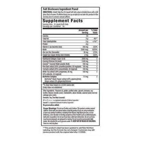 Irwin Naturals, Deep Tissue Collagen-Pure, 80 Softgels Irwin Naturals