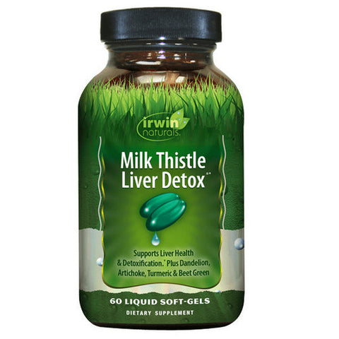 Irwin Naturals, Milk Thistle Liver Detox, 60 Softgels Irwin Naturals
