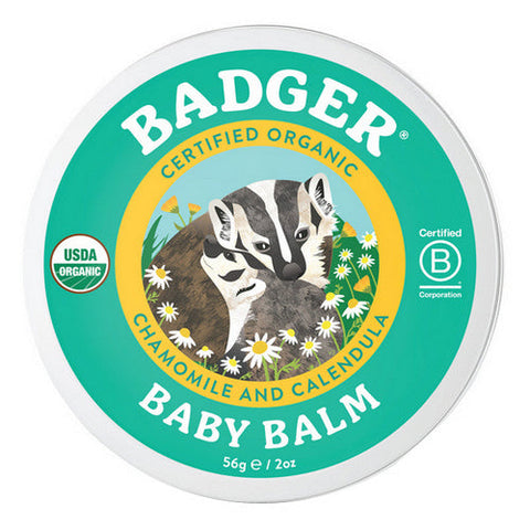 Badger Balm, Baby Balm Chamomile And Calendula, 56 Grams Badger Balm
