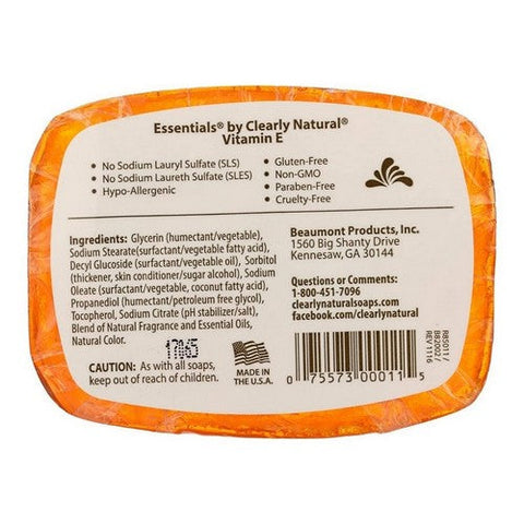 Clearly Natural, Vitamin-E Soap, 4 OZ EA Clearly Natural
