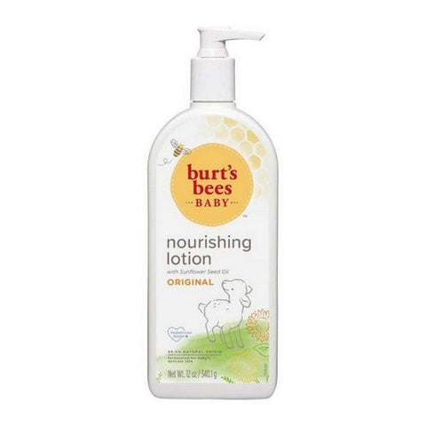 Burts Bees, Baby Bee Original Nourishing Lotion with Pump, 12 Oz Burts Bees