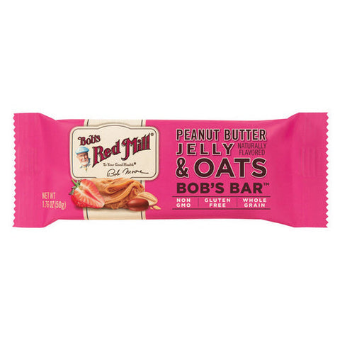 Bobs Red Mill, Peanut Butter Jelly & Oats Better Bar, 12 Bars Bobs Red Mill