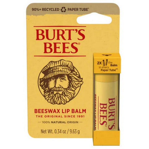 Burts Bees, Beeswax Lip Balm Paper Tube, 0.34 Oz Burts Bees