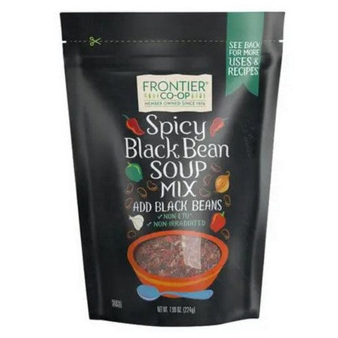 Frontier Coop, Spicy Black Bean Soup Mix, 7.9 Oz Frontier Coop