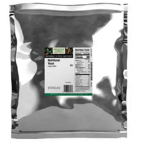 Frontier Coop, Nutritional Yeast Large Flakes, 1 Lb Frontier Coop