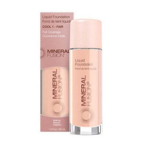Mineral Fusion, Deep 2 Caramel Liquid Foundation, 1 Oz Mineral Fusion