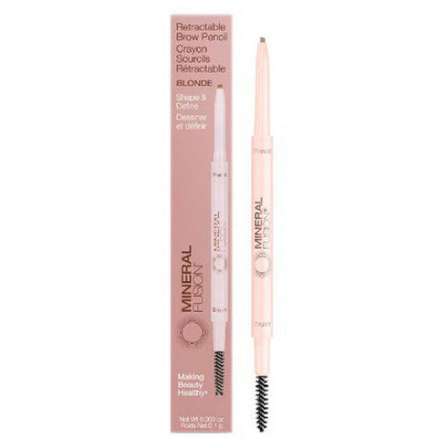 Mineral Fusion, Dark Brown Retractable Brow Pencil, 0.003 Oz Mineral Fusion