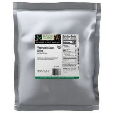 Frontier Coop, Organic Vegetable Soup Blend, 1 Lb Frontier Coop