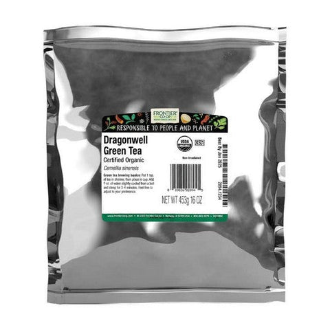 Frontier Coop, Organic Dragonwell Green Tea, 1 Lb Frontier Coop