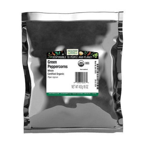 Frontier Coop, Organic Green Peppercorns, 1 Lb Frontier Coop