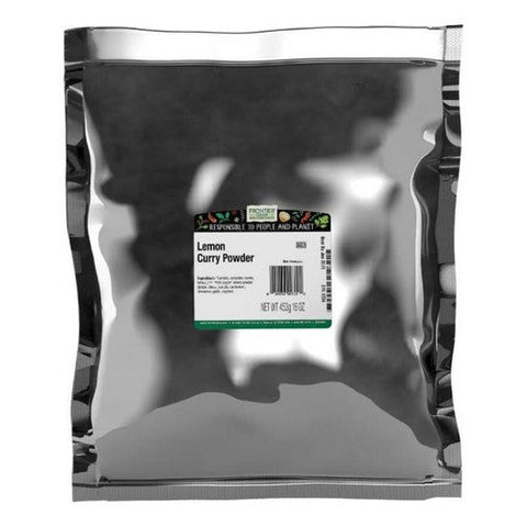 Frontier Coop, Lemon Curry Seasoning, 1 Lb Frontier Coop