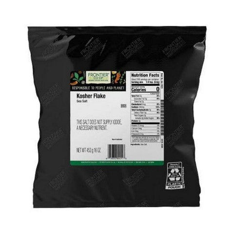 Frontier Coop, Kosher Flake Salt, 1 Lb Frontier Coop