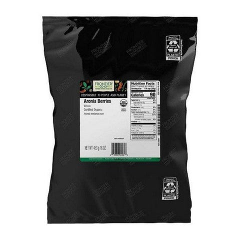Frontier Coop, Organic Aronia Berries, 1 Lb Frontier Coop