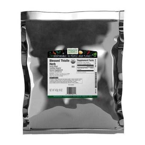 Frontier Coop, Organic Blessed Thistle Herb Cut & Sifted, 1 Lb Frontier Coop