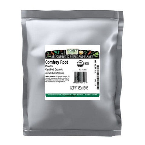Frontier Coop, Organic Comfrey Root Powder, 1 Lb Frontier Coop