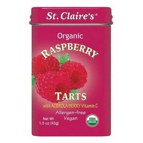St. Claire's, Organics Raspberry Tarts, 1.5 Oz
