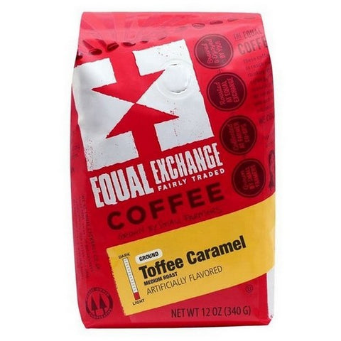 Equal Exchange, Toffee Caramel Ground Coffee, 12 Oz Equal Exchange