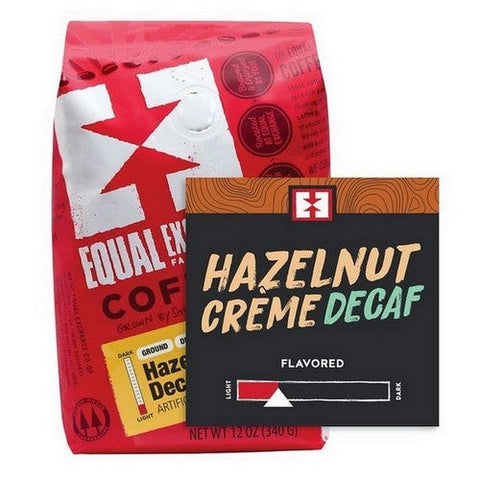 Equal Exchange, Hazelnut Creme Decaf Ground Coffee, 12 Oz Equal Exchange